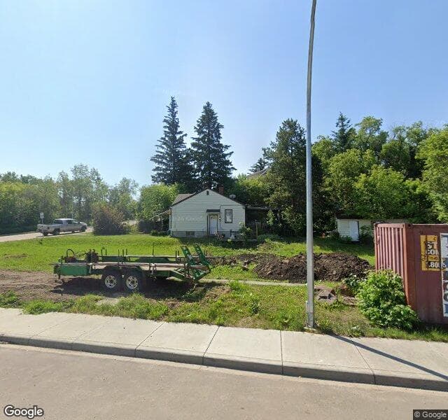 Street view of 9556 99A Street NW, Edmonton
