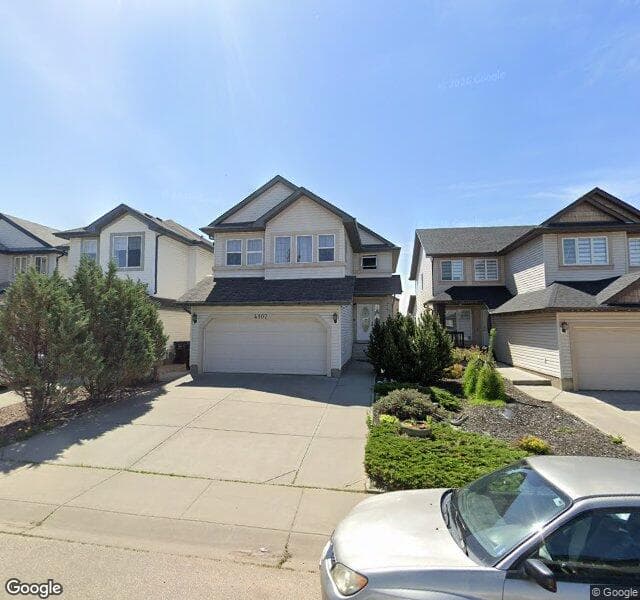 Street view of 4107 157A Avenue NW, Edmonton