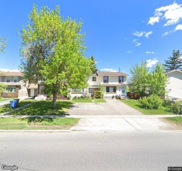 Street view of 5412 Rundlehorn Drive NE, Calgary