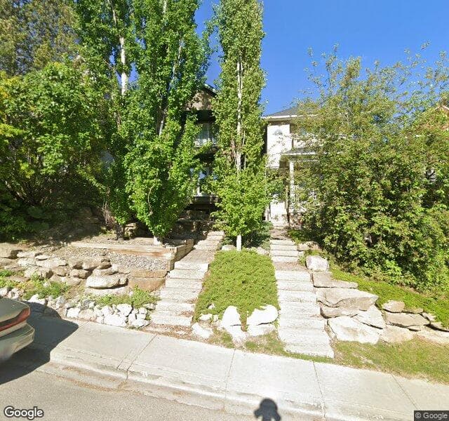 Street view of 3613 Parkhill Street SW, Calgary