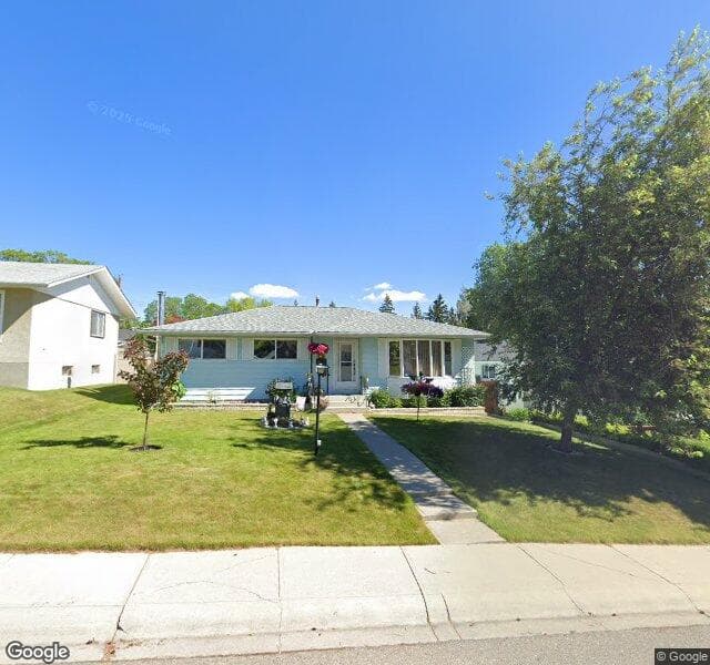 Street view of 7835 Hunterslea Crescent NW, Calgary