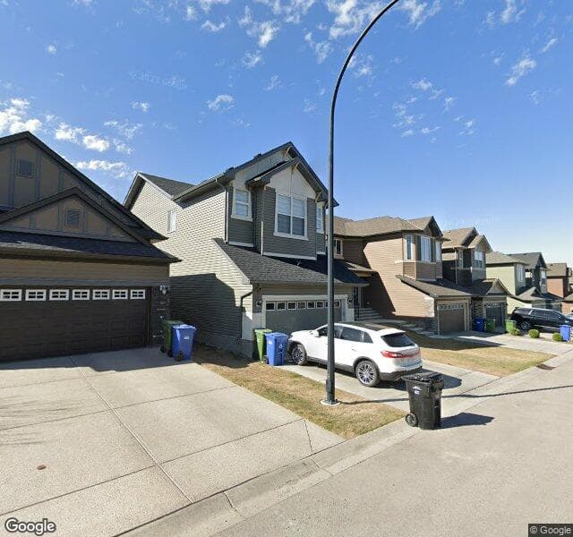 Street view of 91 Evansridge Close NW, Calgary