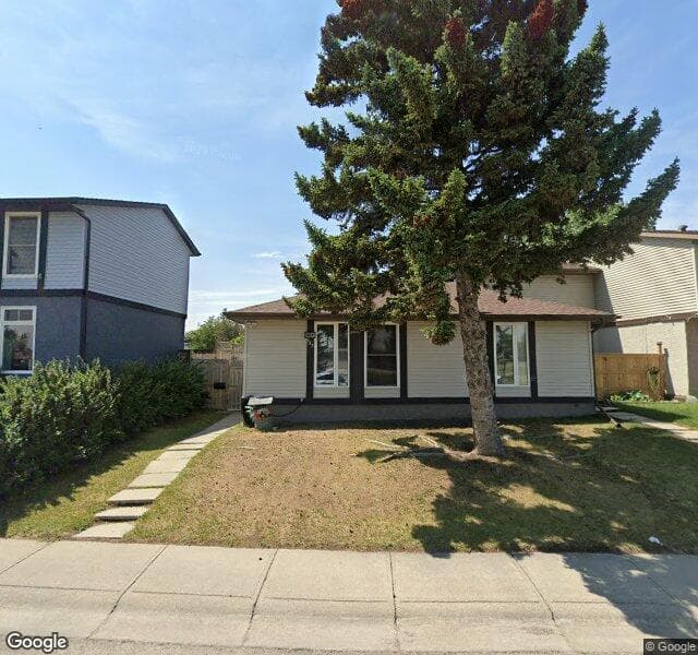 Street view of 557 Abinger Road NE, Calgary