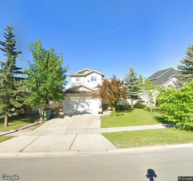 Street view of 6210 Sierra Morena Boulevard SW, Calgary