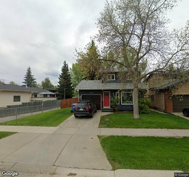 Street view of 14119 Deer Run Boulevard SE, Calgary