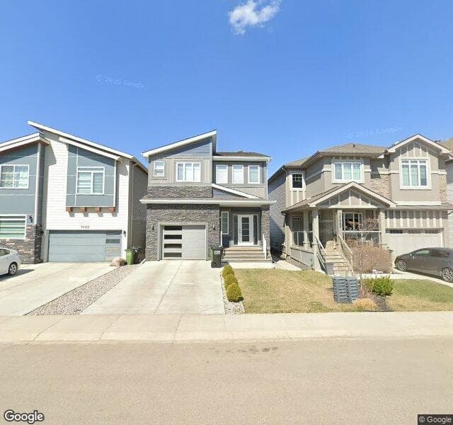 Street view of 17448 9 Avenue SW, Edmonton