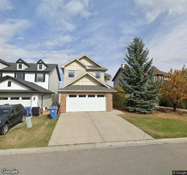 Street view of 32 Cougar Ridge Heights SW, Calgary