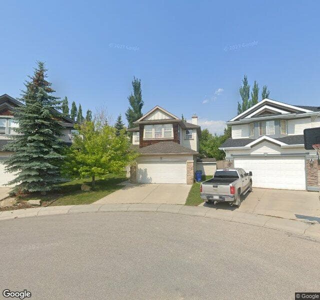 Street view of 27 Springbank Mews SW, Calgary