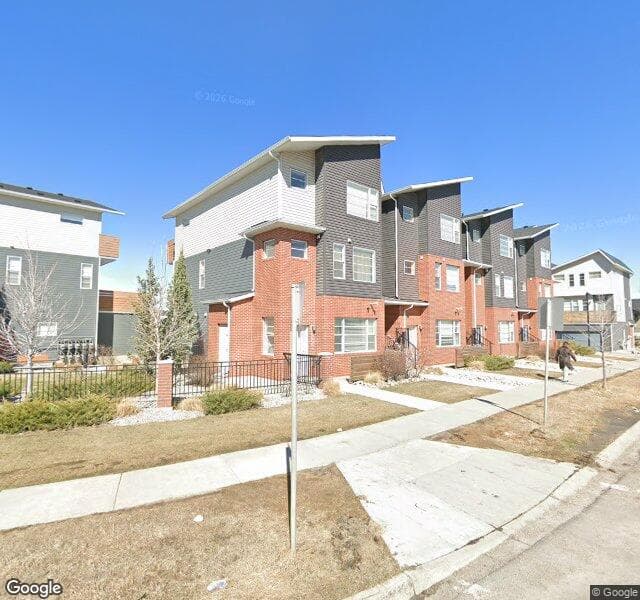 Street view of 8429 Saddlebrook Drive NE, Calgary