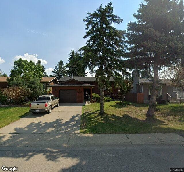 Street view of 3443 42 Street NW, Edmonton