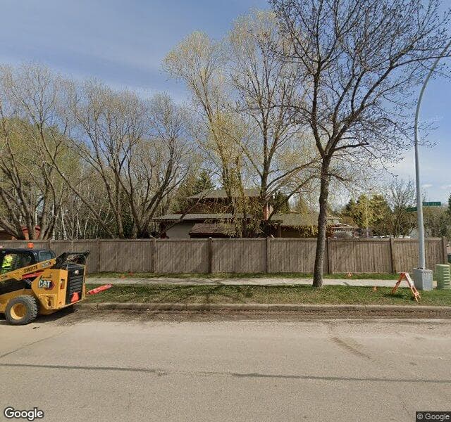 Street view of 5747 172 Street NW, Edmonton