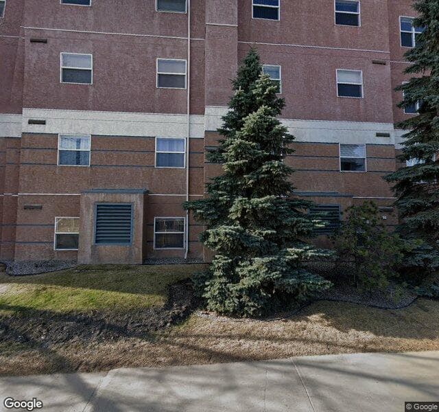 Street view of 505-10346 117 Street NW, Edmonton