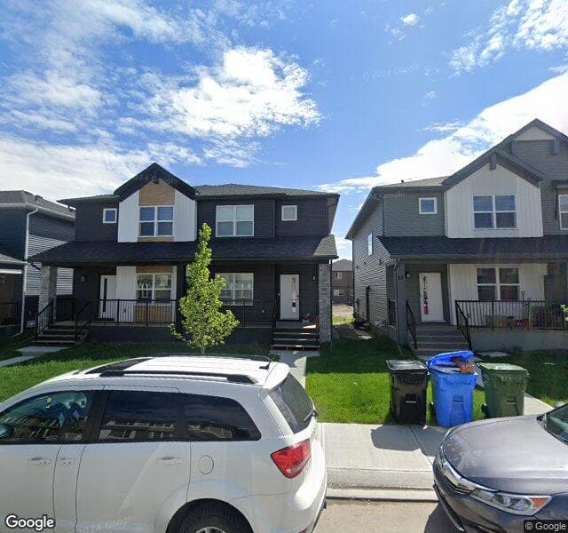 Street view of 48 Cornerstone Link NE, Calgary