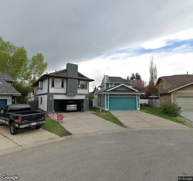 Street view of 63 Shawmeadows Place SW, Calgary