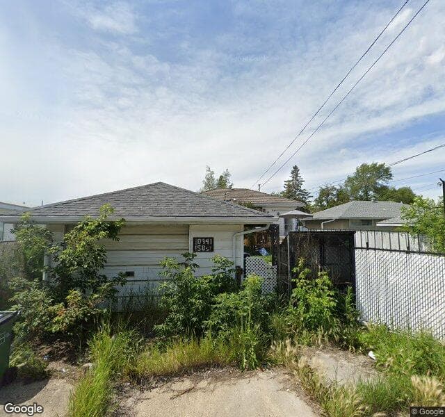 Street view of 10941 158 Street NW, Edmonton