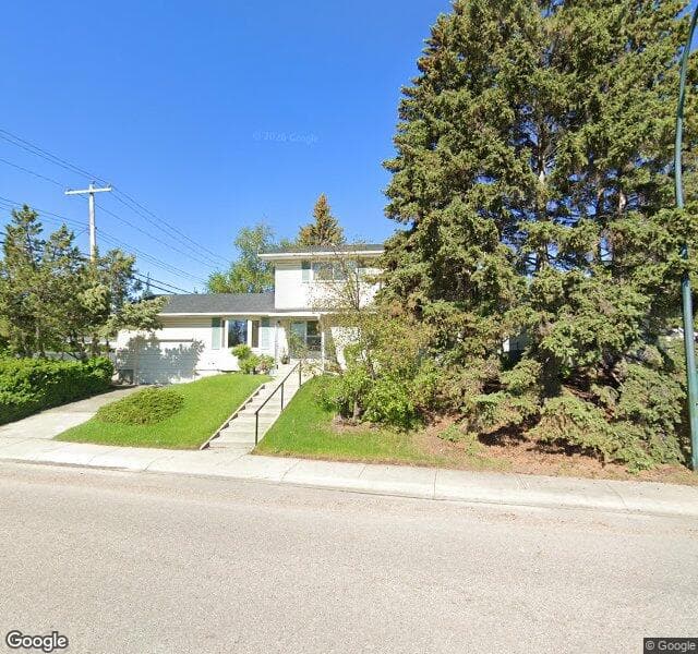 Street view of 10627 Bradbury Drive SW, Calgary
