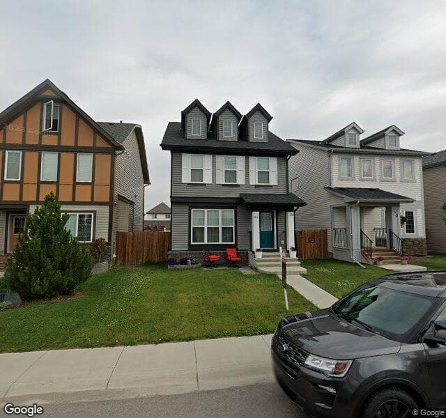 Street view of 44 Copperpond Parade SE, Calgary