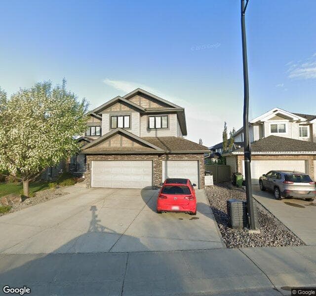 Street view of 6406 Mann Court NW, Edmonton