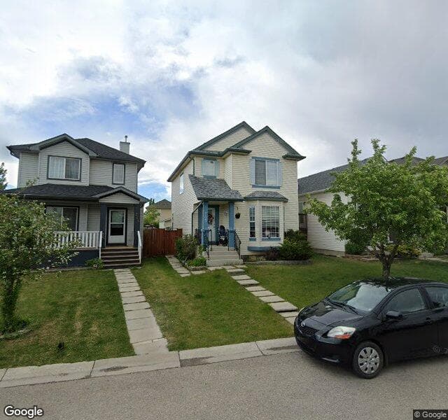 Street view of 205 Evansmeade Close NW, Calgary
