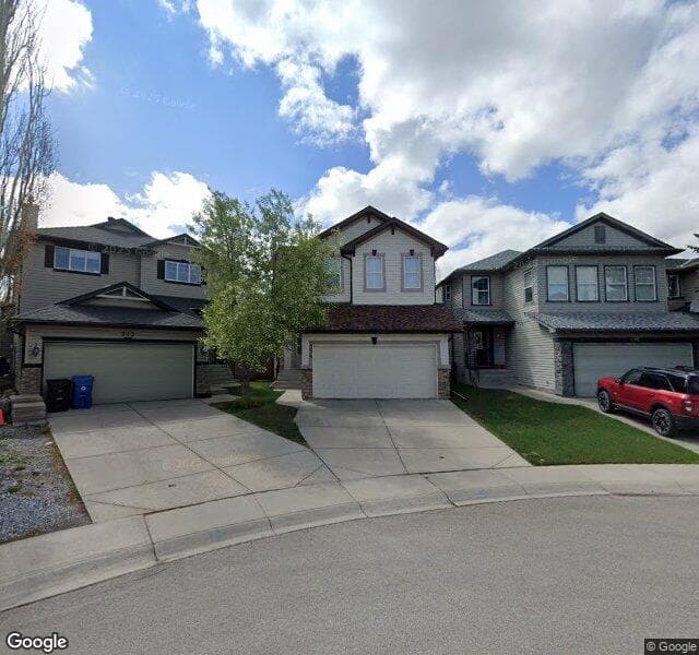Street view of 304 Eversyde Way SW, Calgary