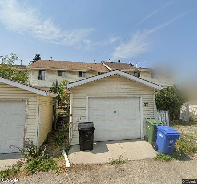Street view of 22 Woodhill Road SW, Calgary