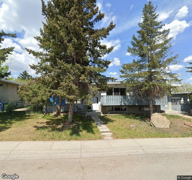 Street view of 708 Canfield Way SW, Calgary