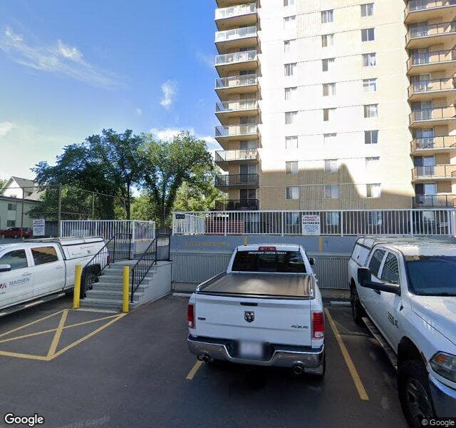 Street view of 81-10333 121 Street NW, Edmonton