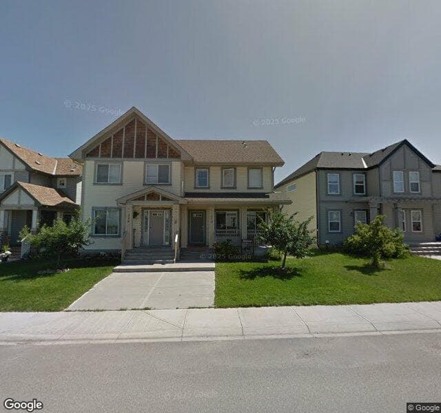 Street view of 112 Copperpond Road SE, Calgary