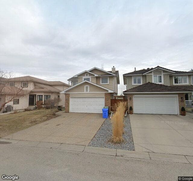 Street view of 44 Riverview Close SE, Calgary