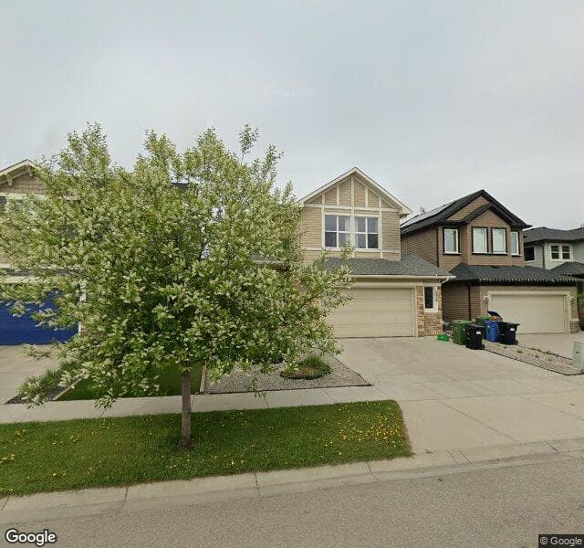Street view of 438 Silverado Boulevard SW, Calgary