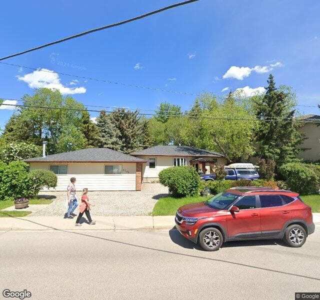 Street view of 6764 Bow Crescent NW, Calgary
