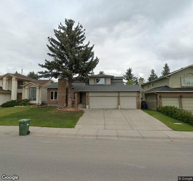 Street view of 896 Shawnee Drive SW, Calgary