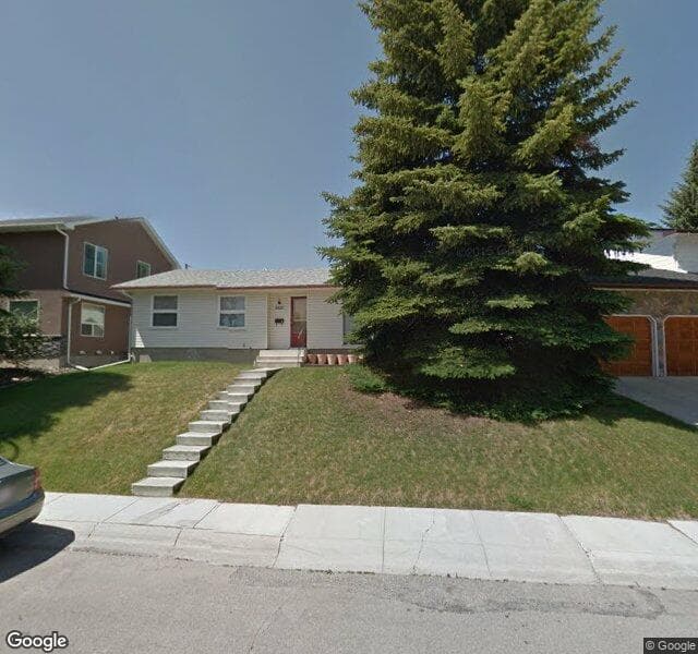 Street view of 6615 Law Drive SW, Calgary