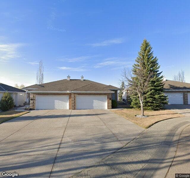 Street view of 1317 Thompson Court NW, Edmonton