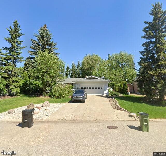 Street view of 68 Quesnell Crescent NW, Edmonton