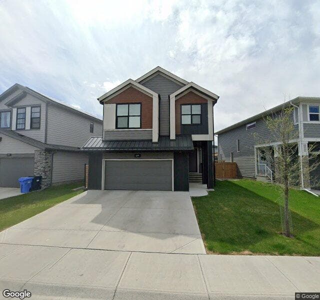 Street view of 27 Cranbrook Manor SE, Calgary