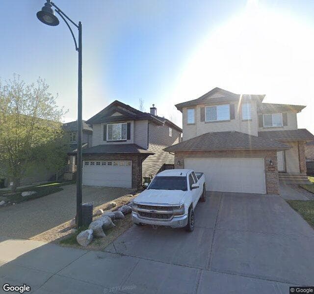 Street view of 1105 Mckinney Link NW, Edmonton
