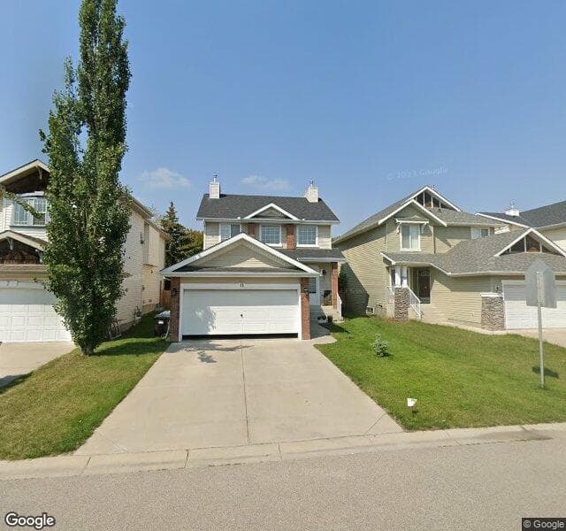 Street view of 11 Cougarstone Circle SW, Calgary