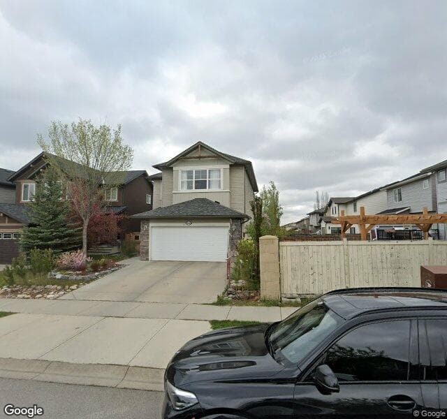 Street view of 146 Everbrook Drive SW, Calgary