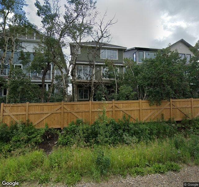 Street view of 104 Versant Point SW, Calgary