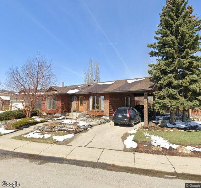 Street view of 4 Templemont Circle NE, Calgary