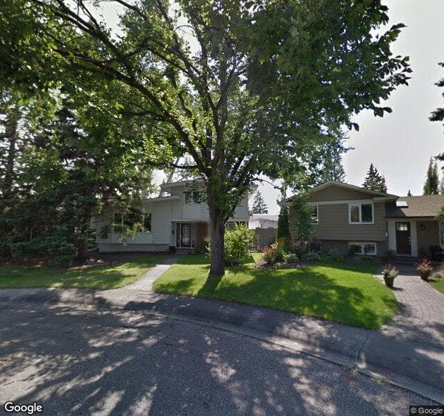 Street view of 39 Lake Patricia Place SE, Calgary