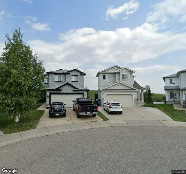Street view of 152 Tuscarora Mews NW, Calgary