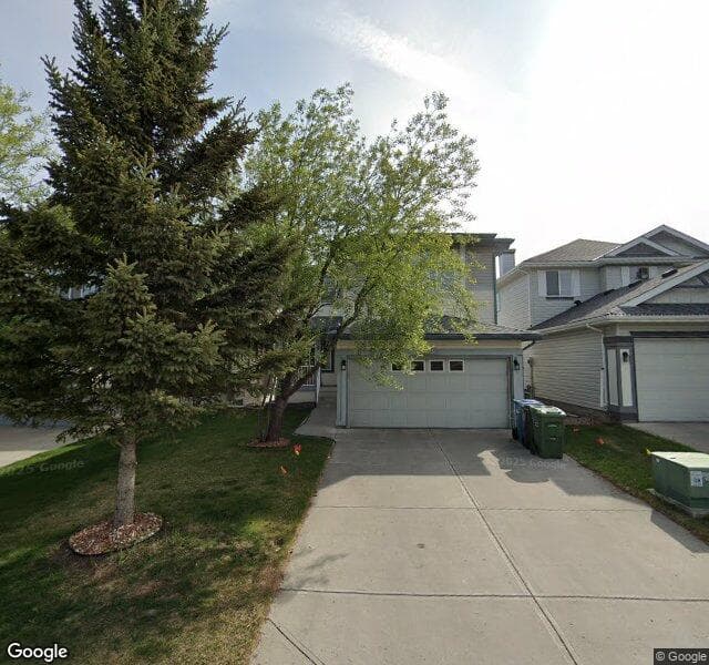 Street view of 341 Panamount Drive NW, Calgary