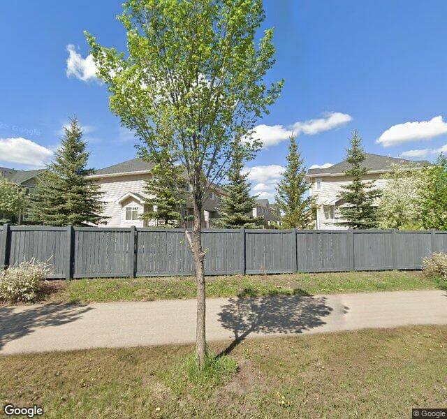 Street view of 38 675 Albany Way NW, Edmonton