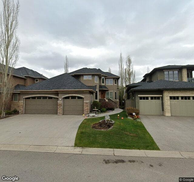 Street view of 53 Evergreen Park SW, Calgary