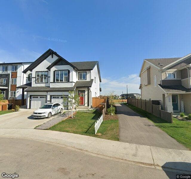 Street view of 1238 Podersky Wynd SW, Edmonton