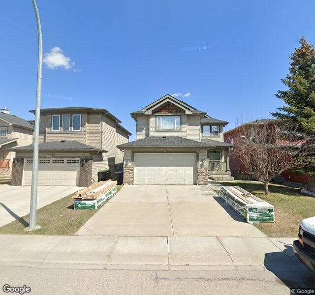 Street view of 36 Panamount Rise NW, Calgary