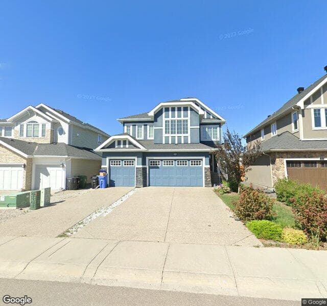 Street view of 149 Aspen Summit Drive SW, Calgary