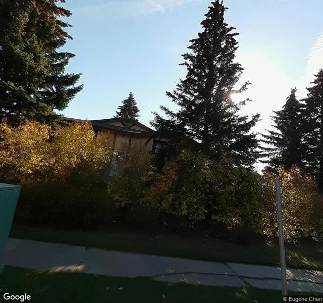 Street view of 100 Woodvale Road W NW, Edmonton